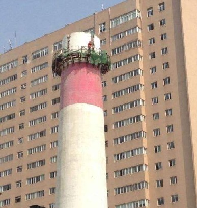 煙囪拆除周邊環(huán)境復雜拆除施工要求