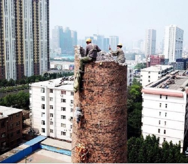 哈爾濱煙囪拆除方法 煙囪拆除價格