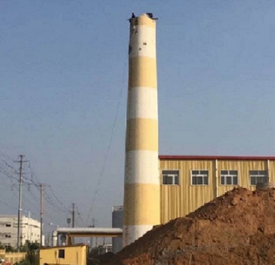 磚煙囪人工拆除——工程施工特點