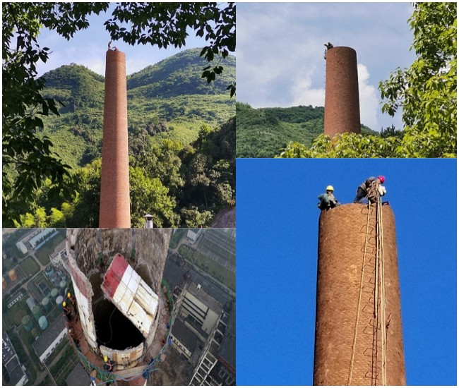 磚煙囪拆除與水泥煙囪拆除技術的區(qū)別
